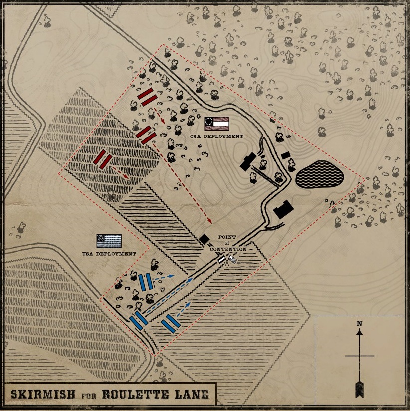 Map of Roulette Lane in War of Rights